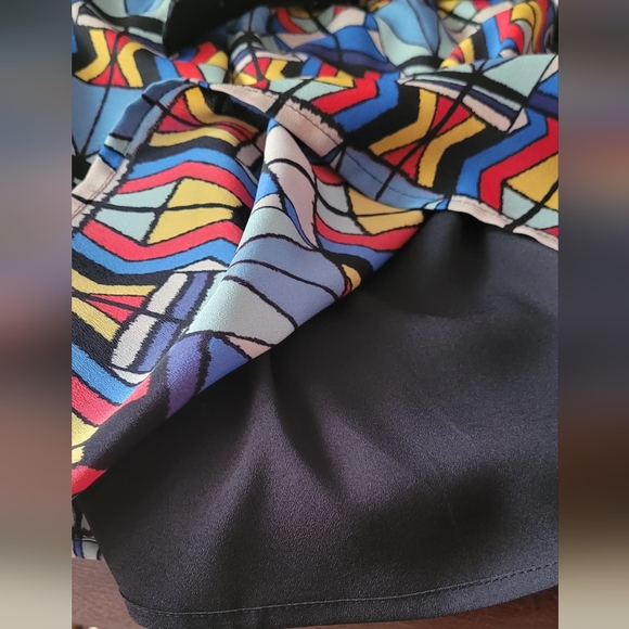 Jessica Simpson Multi Colored/Patterned Dress US2 - Picture 7 of 9